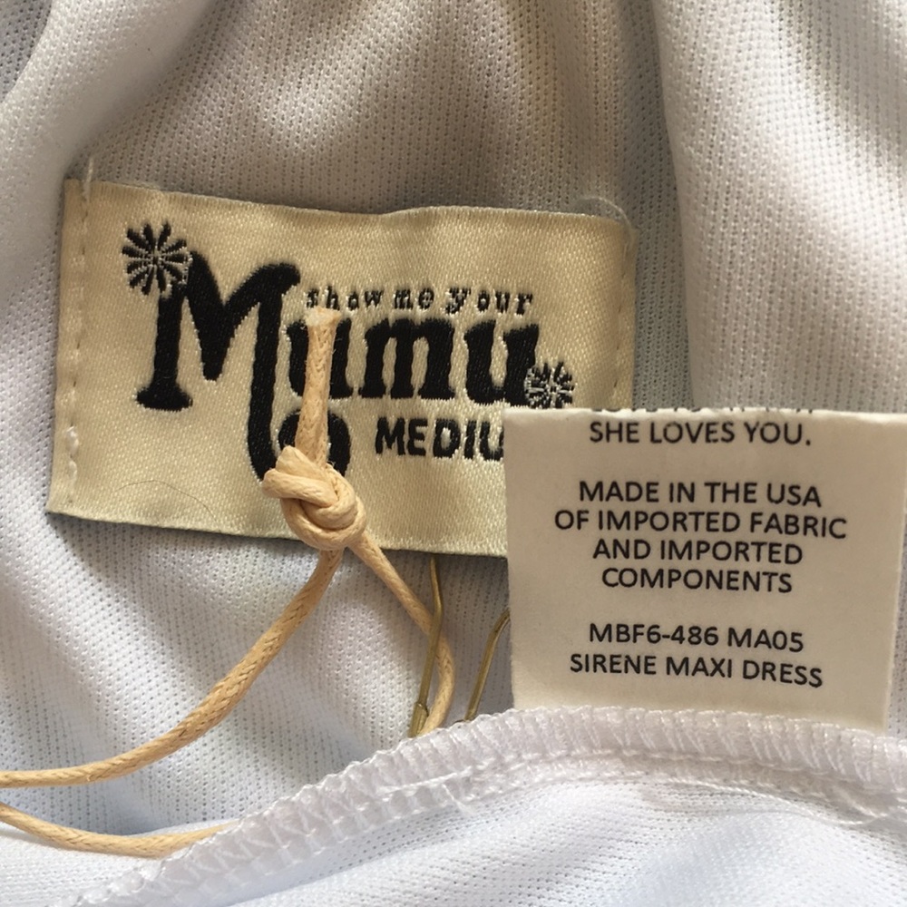 NWT Show Me Your Mumu Sirene Maxi Dress - in Blue Me Away - Picture 11 of 12